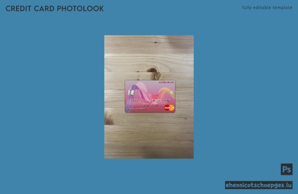 Bosnien und Herzegowina Addiko Bank Mastercard Photolook Beispielvorschau